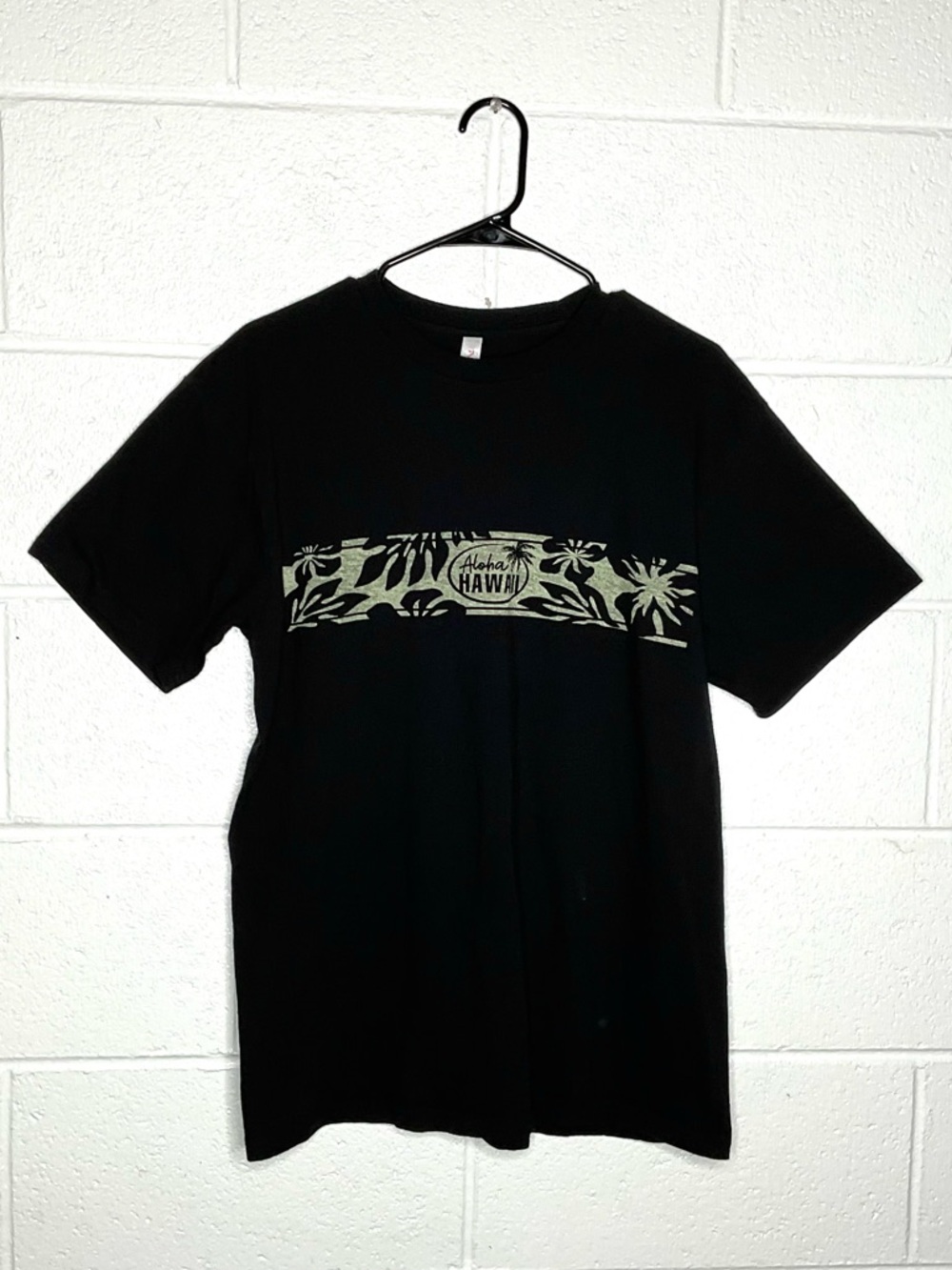 < Vintage Zuni Aloha Hawaii Cotton Crew Neck Tee >